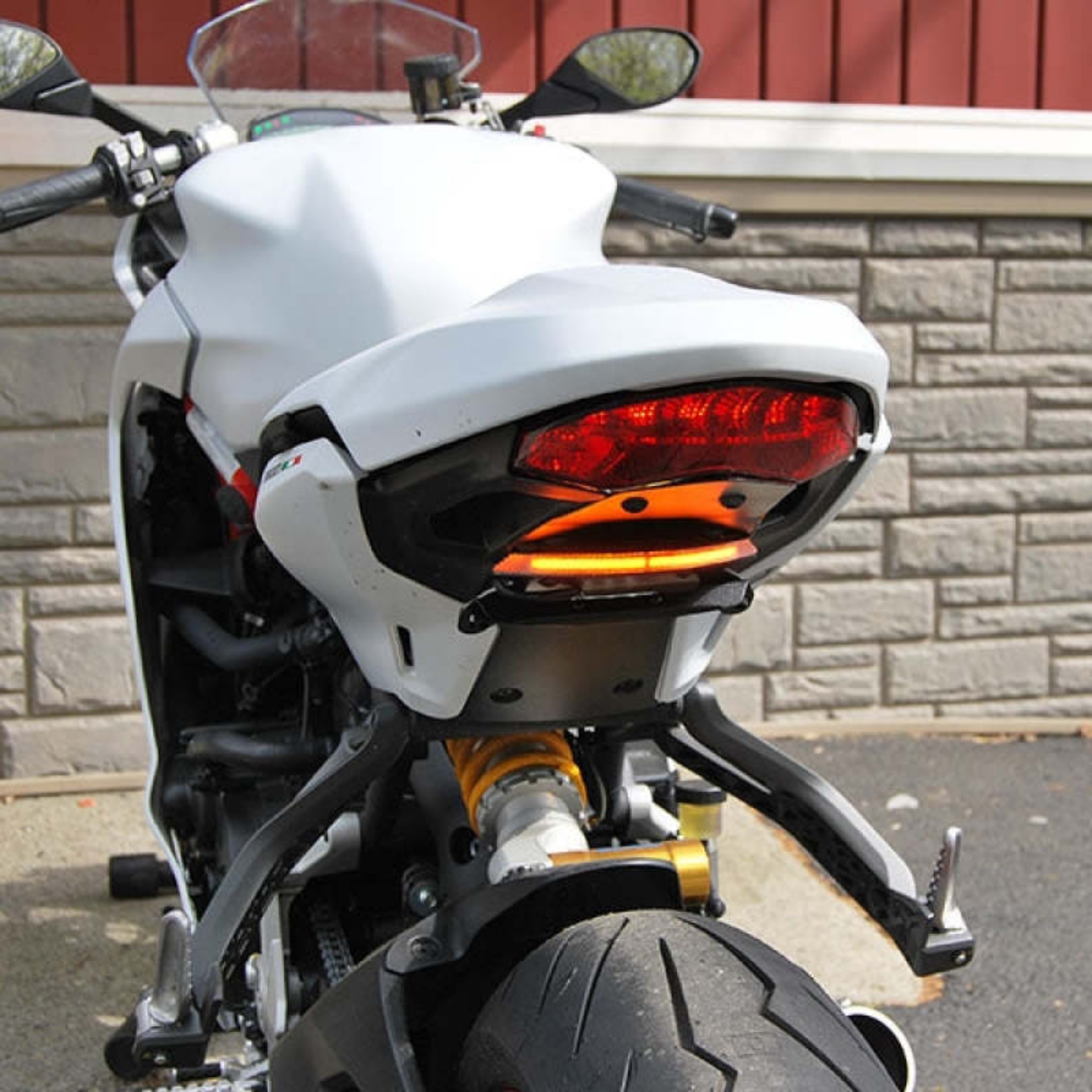 Picture of New Rage Cycles 17+ Ducati Supersport 939-950 Fender Eliminator Kit