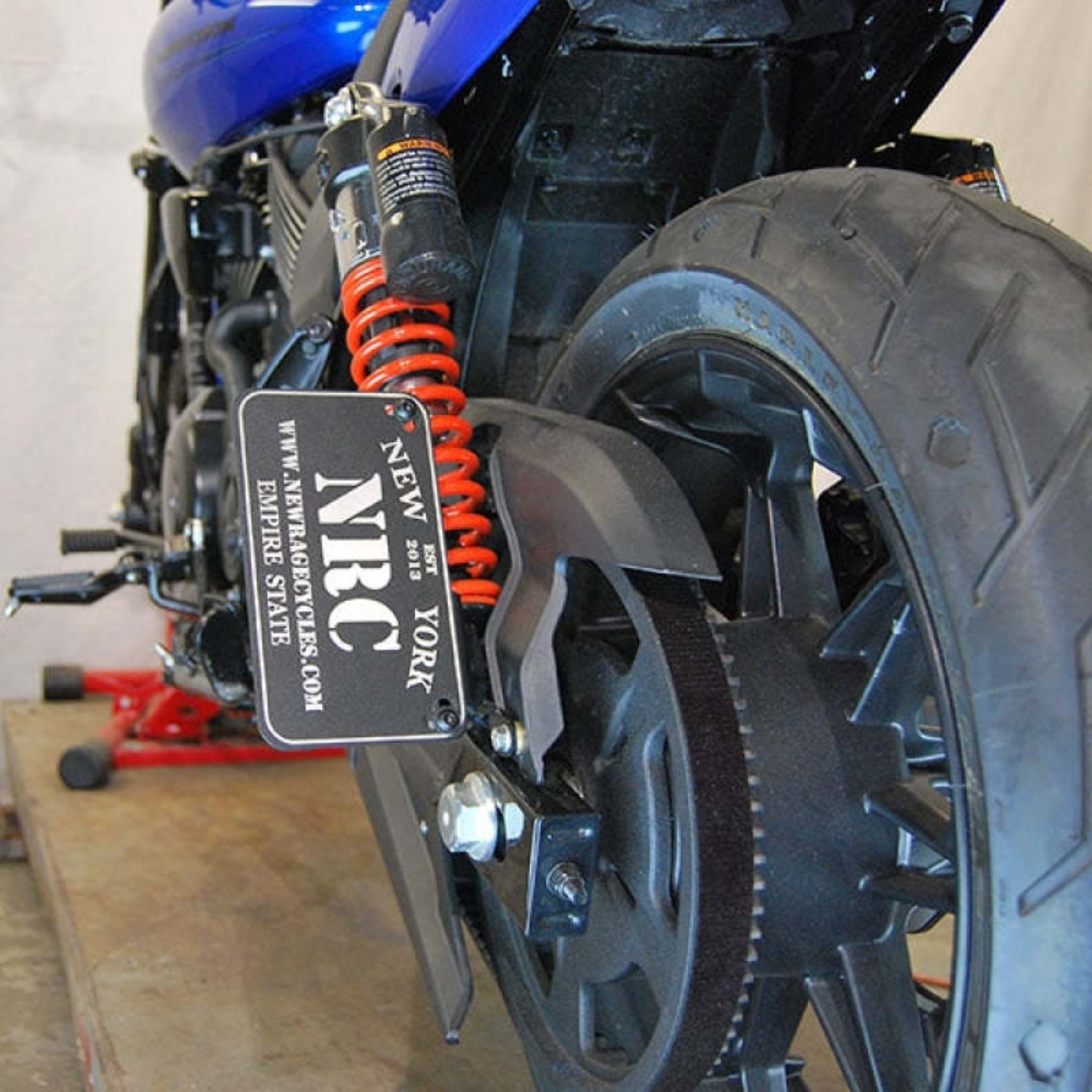 Picture of New Rage Cycles 17-20 Harley Davidson Street Rod Side Mount License Plate