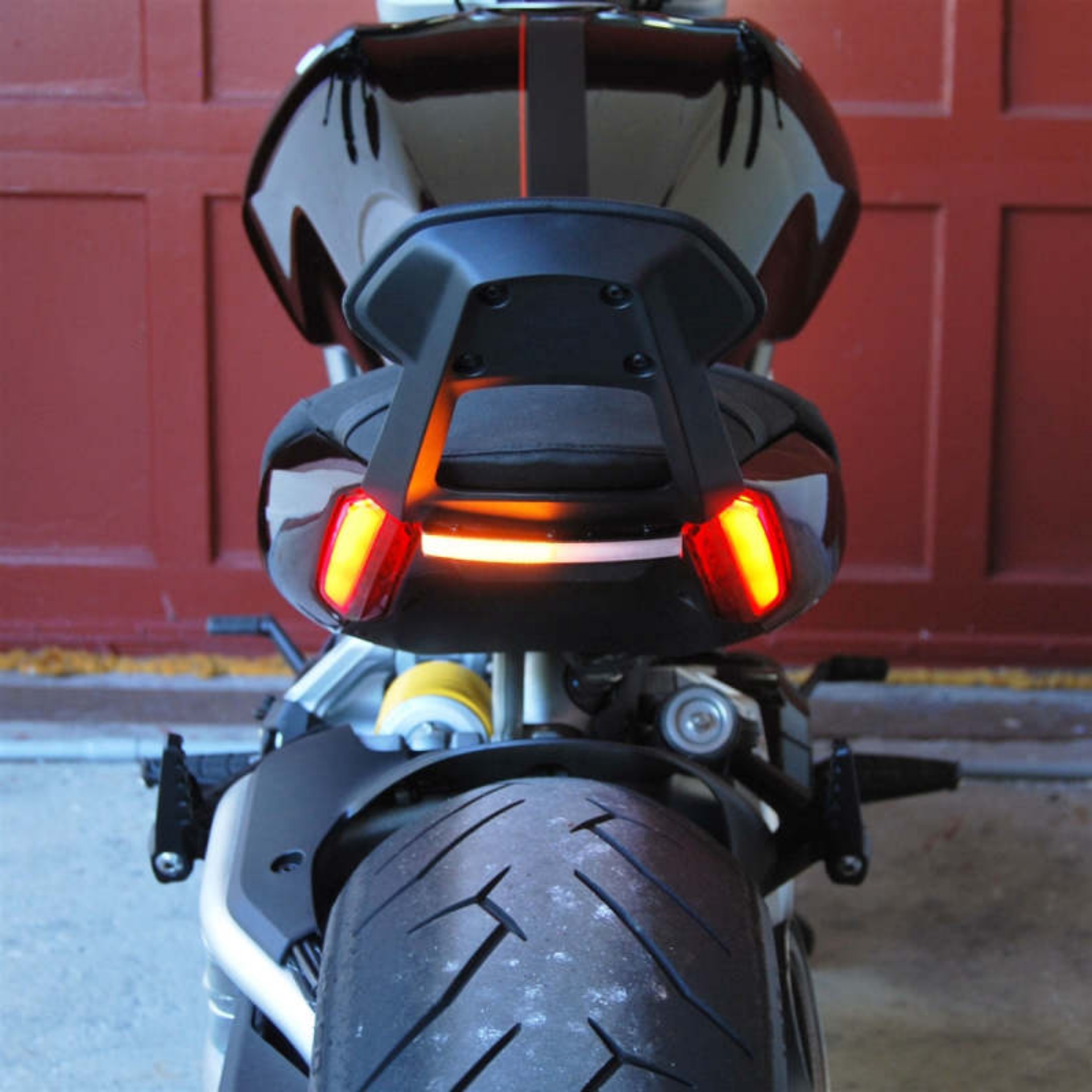Picture of New Rage Cycles 16+ Ducati XDiavel Rear Turn Signals Backrest w-L