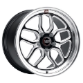 Picture of Weld S152 18X12 Laguna Drag 5X120 ET52 BS8-50 Gloss Black MIL Dia 78-1