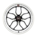 Picture of Weld S152 18X10 Laguna Drag 5X112 ET40 BS7-1 Gloss Black MIL Dia 78-1