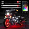 Picture of XK Glow Strip Million Color XKCHROME ATV-Motorcycle LED Accent Light Kit 14xPod + 12x10In
