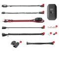 Picture of XK Glow Strip Million Color XKCHROME ATV-Motorcycle LED Accent Light Kit 14xPod + 12x10In