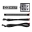 Picture of XK Glow Tube Strobe Lights w- Traffic Modes Ultra LEDs Multiple Modes + Solid On - Blue 4pc 12in