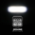 Picture of XK Glow XKchrome 20w LED Cube Light w- RGB Accent Light - Driving Beam