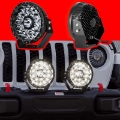 Picture of XK Glow Combo Beam Offroad Round Work Light Kit 2pc 9in 110W