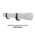 Picture of XK Glow Back Mount Brackets for SAR Search Light Bars 2pc