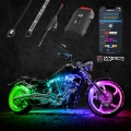 Picture of XK Glow XKchrome Advanced App Control LED Whip Light Kit for 4x4 Offroad UTV ATV 1x 48In 2nd Gen