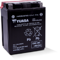 Picture of Yuasa YTX14AH-BS High Performance AGM 12-Volt Battery w-Bottle