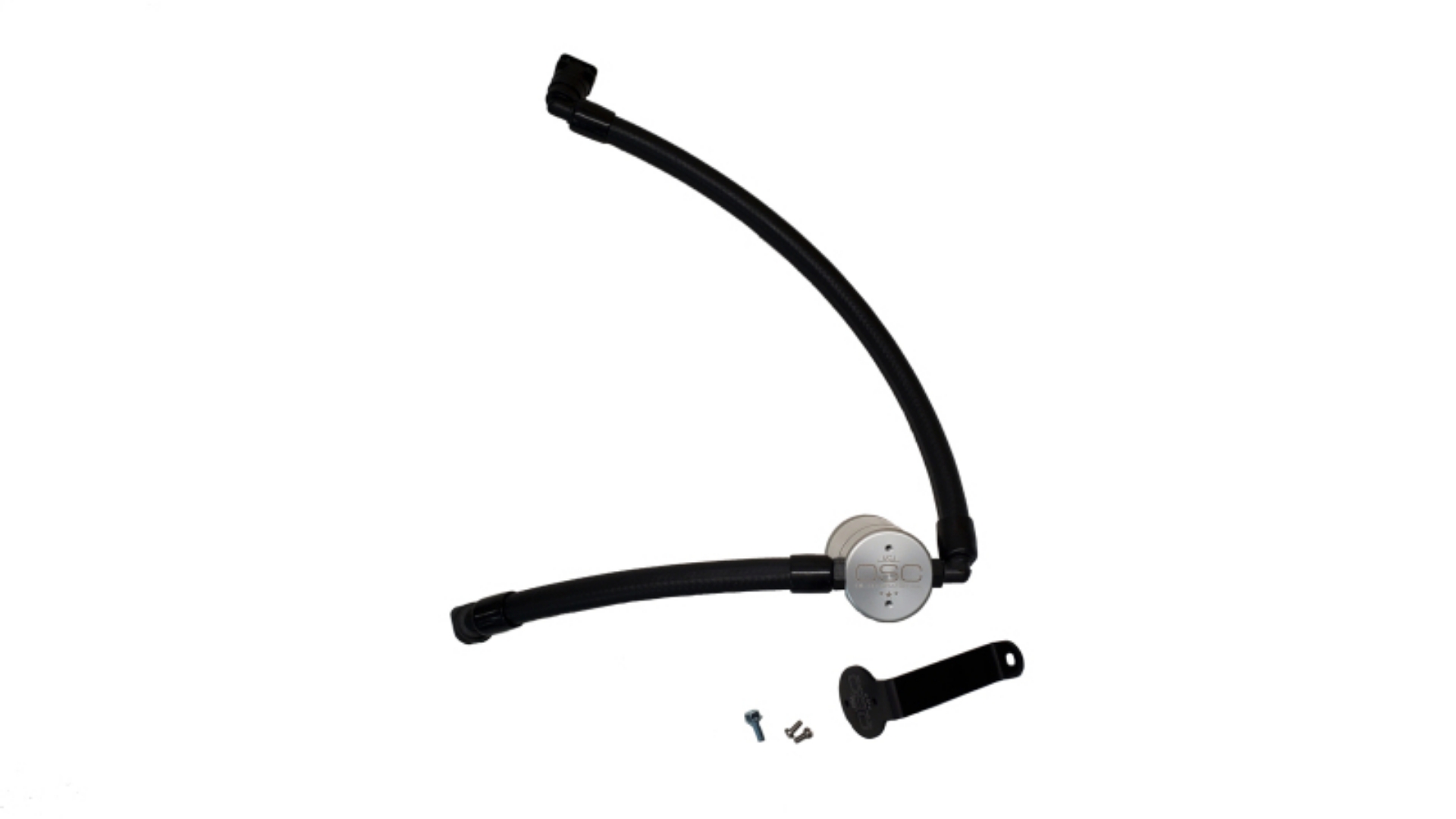 Picture of J&L 2021-2025 Ford Bronco 2-7L 3-0 Oil Separator Passenger Side- Clear Anodized