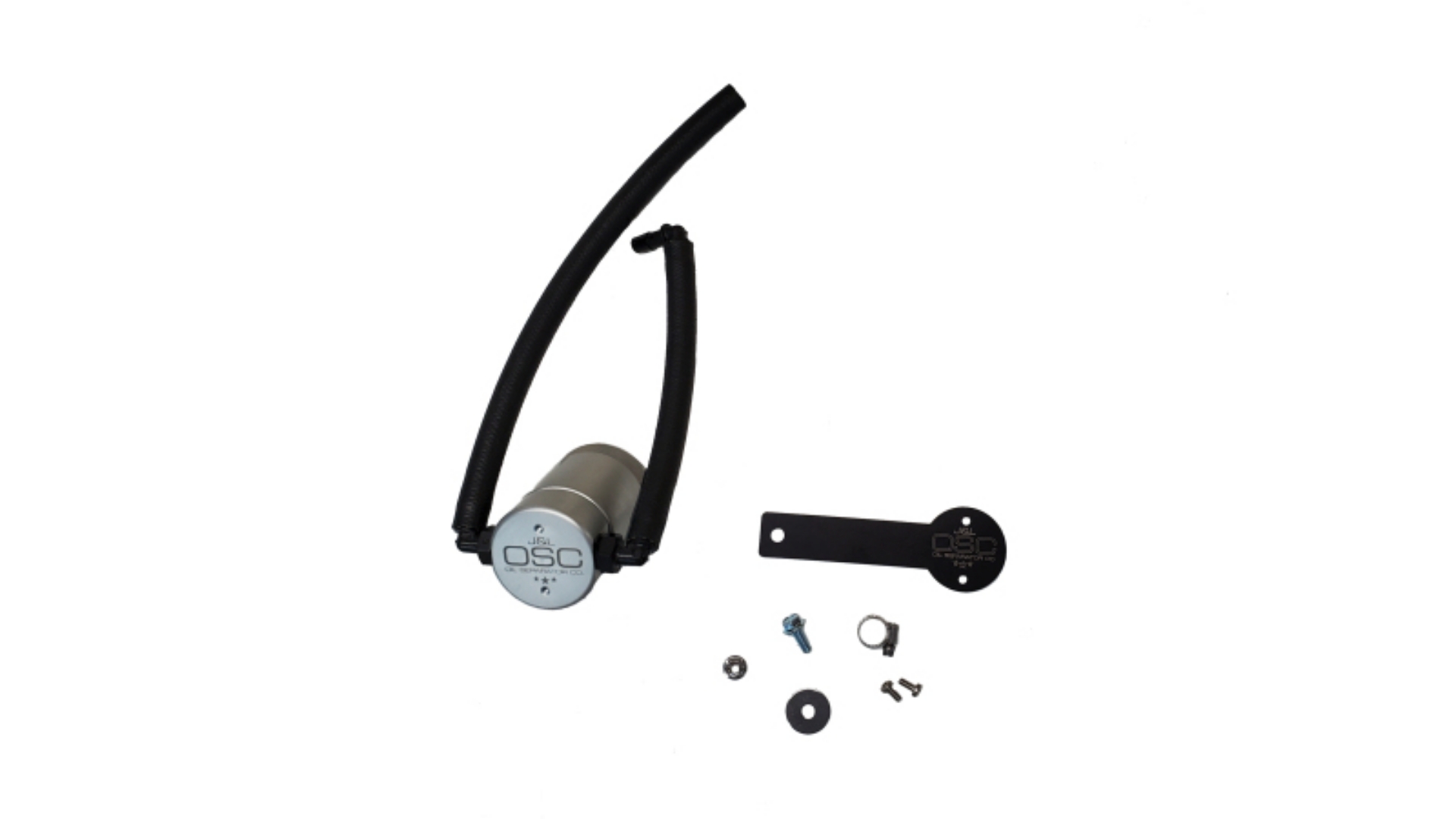 Picture of J&L 2022-2025 Nissan Frontier 3-8L V6 Passenger Side Oil Separator 3-0 - Clear Anodized
