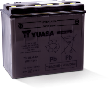 Picture of Yuasa YB16HL-A-CX Yumicron 12-Volt Battery