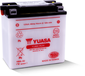 Picture of Yuasa YB9L-A2 Yumicron 12-Volt Battery