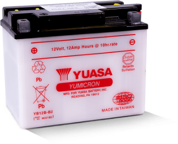 Picture of Yuasa YB12B-B2 Yumicron 12-Volt Battery