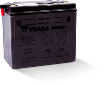 Picture of Yuasa YB16-B Yumicron 12-Volt Battery