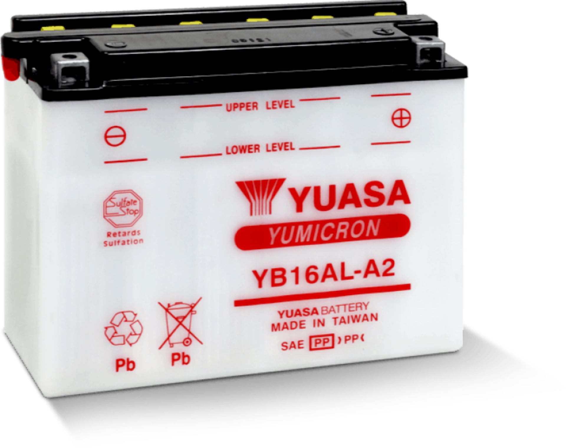 Picture of Yuasa YB16AL-A2 Yumicron 12-Volt Battery