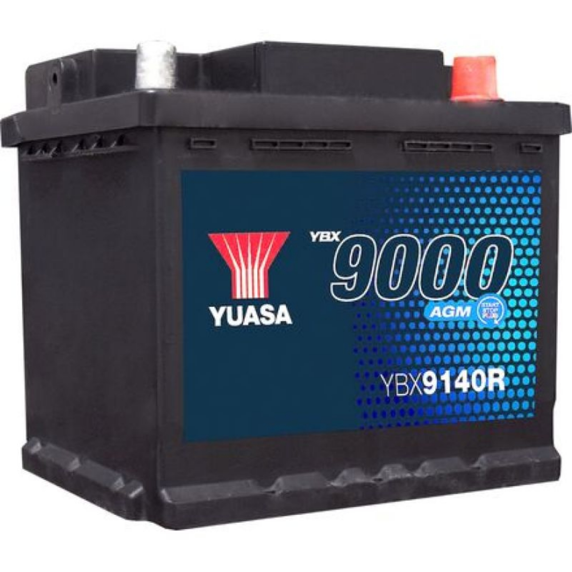 Picture of Yuasa YBX9140R High Performance Maintenance Free AGM 12 Volt Battery