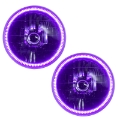 Picture of Oracle Lighting 97-06 Jeep Wrangler TJ Pre-Assembled LED Halo Headlights -UV-Purple