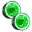 Picture of Oracle Lighting 03-04 Lincoln Navigator Pre-Assembled LED Halo Fog Lights -Green