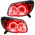 Picture of Oracle Lighting 06-09 Toyota 4-Runner Sport Pre-Assembled LED Halo Headlights -Red