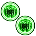 Picture of Oracle Lighting 07-13 Toyota Tundra Pre-Assembled LED Halo Fog Lights -Green