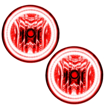 Picture of Oracle Lighting 08-16 Toyota Sequoia Pre-Assembled LED Halo Fog Lights -Red