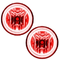 Picture of Oracle Lighting 08-16 Toyota Sequoia Pre-Assembled LED Halo Fog Lights -Red