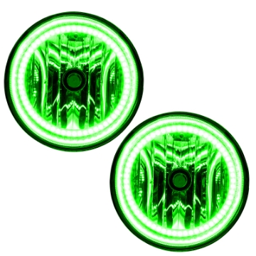 Picture of Oracle Lighting 08-16 Toyota Sequoia Pre-Assembled LED Halo Fog Lights -Green