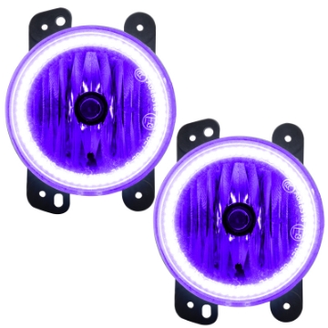 Picture of Oracle Lighting 10-15 Jeep Wrangler JK Pre-Assembled LED Halo Fog Lights -UV-Purple