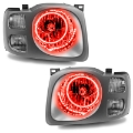 Picture of Oracle Lighting 02-04 Nissan Xterra SE Pre-Assembled LED Halo Headlights -Red