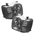 Picture of Oracle Lighting 02-04 Nissan Xterra SE Pre-Assembled LED Halo Headlights -Red