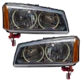 Picture of Oracle Lighting 03-06 Chevrolet Silverado Pre-Assembled LED Halo Headlights -Blue