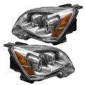 Picture of Oracle Lighting 08-12 GMC Acadia Non-HID Pre-Assembled LED Halo Headlights -Red