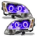 Picture of Oracle Lighting 08-12 GMC Acadia Non-HID Pre-Assembled LED Halo Headlights-UV-Purple