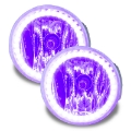 Picture of Oracle Lighting 08 Ford Explorer Sport Trac PreAssembled LED Halo Fog Lights UV-Purple