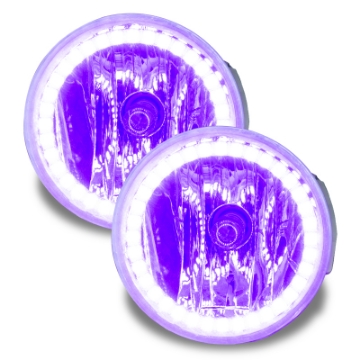 Picture of Oracle Lighting 08 Ford Explorer Sport Trac PreAssembled LED Halo Fog Lights UV-Purple