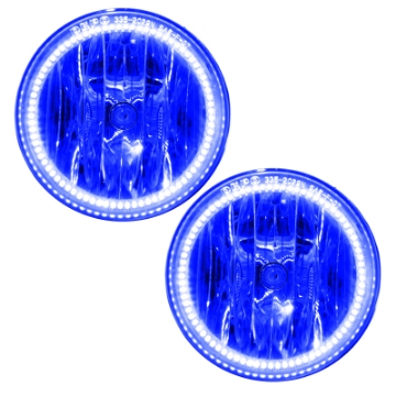 Picture of Oracle Lighting 14-15 GMC Sierra 1500 Pre-Assembled LED Halo Fog Lights -Blue