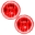 Picture of Oracle Lighting 14-15 GMC Sierra 1500 Pre-Assembled LED Halo Fog Lights -Red