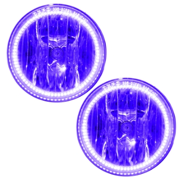 Picture of Oracle Lighting 14-15 GMC Sierra 1500 Pre-Assembled LED Halo Fog Lights -UV-Purple