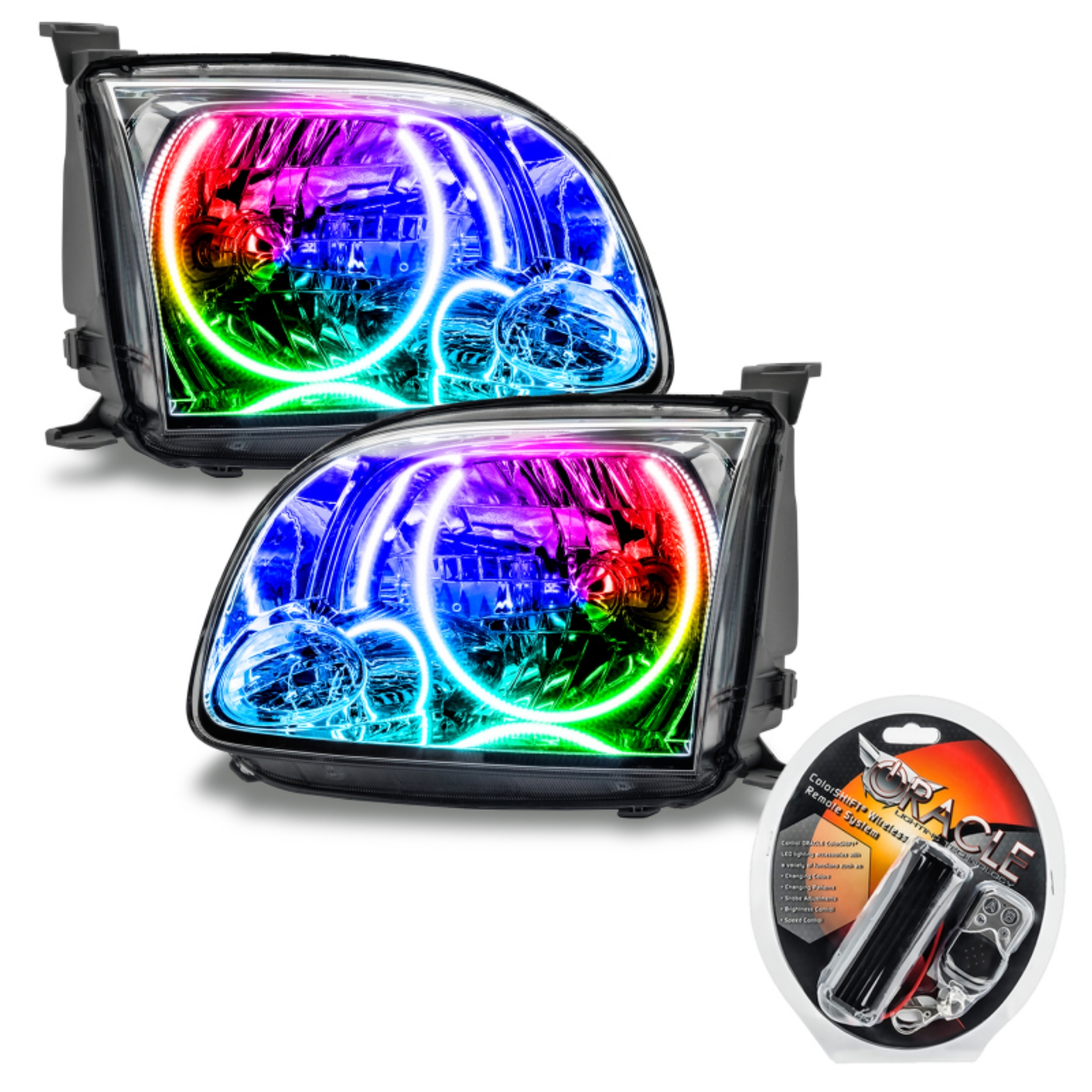 Picture of Oracle Lighting 0506 Toyota Tundra Regular-Accessible Cab PreAssembled Halo Headlights