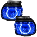 Picture of Oracle Lighting 03-06 Chevrolet Silverado Pre-Assembled LED Halo Fog Lights -Blue