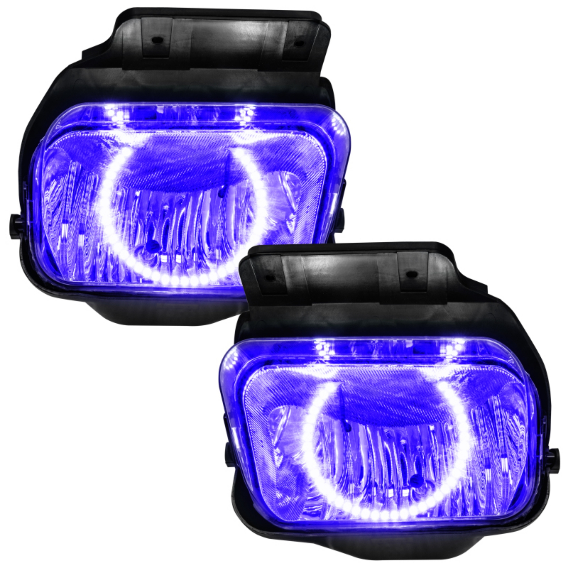 Picture of Oracle Lighting 03-06 Chevrolet Silverado Pre-Assembled LED Halo Fog Lights -UV-Purple
