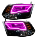 Picture of Oracle Lighting 09-18 RAM 1500 Sport Halo Headlights - Blk Housing w-No Controller