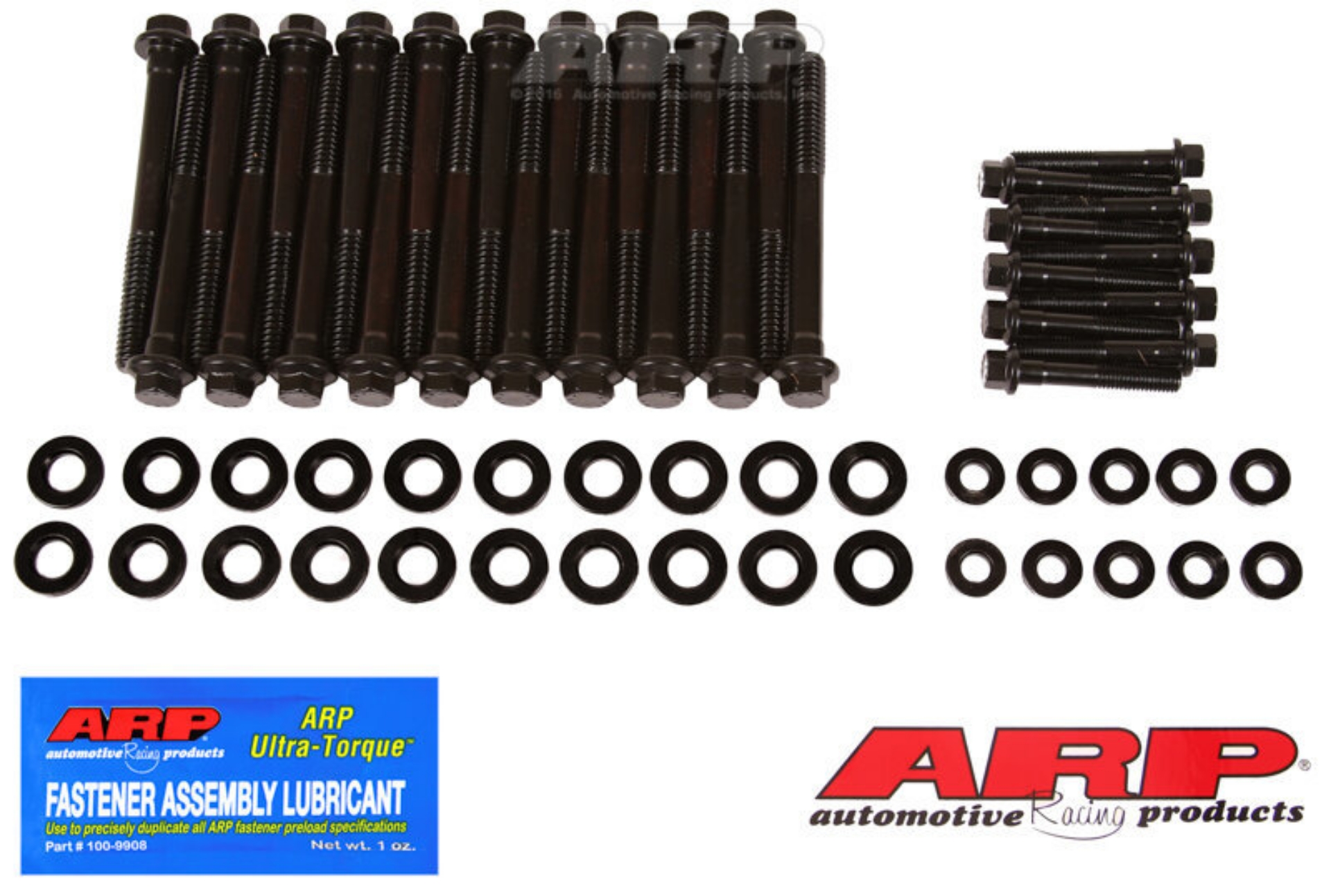 Picture of ARP Chevy LSA 8740 Hex Head Bolt Kit- Black