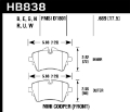 Picture of Hawk 17-19 Mini Cooper Clubman 1-5L DTC-30 Front Brake Pads