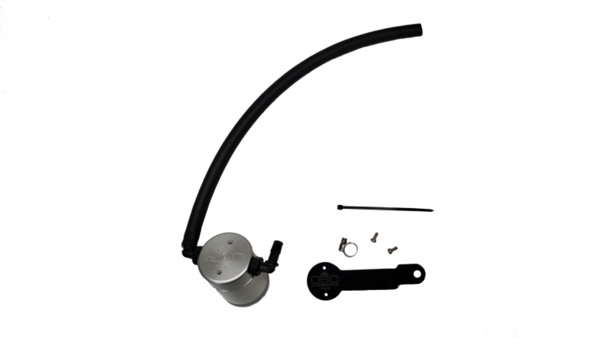 Picture of J&L 17-24 Honda CRV 1-5L Turbo Passenger Side Oil Separator 3-0 - Clear Anodized