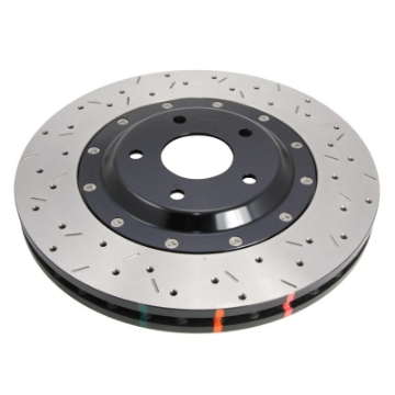 Picture of DBA 13-17 SRT Viper 1 Pc Disc Excl TA Package Front 5000 Series Slotted Rotor w-Black Hat