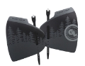 Picture of Giant Loop Bushwackers Hand Guards Tree - Black