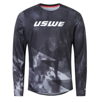 Picture of USWE Rok Off-Road Air Jersey Adult Black - 2XL