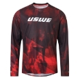 Picture of USWE Rok Off-Road Air Jersey Adult Flame Red - 2XL